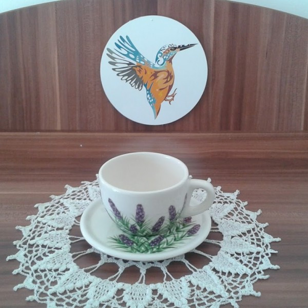 Cappuccino csésze és tányér/db